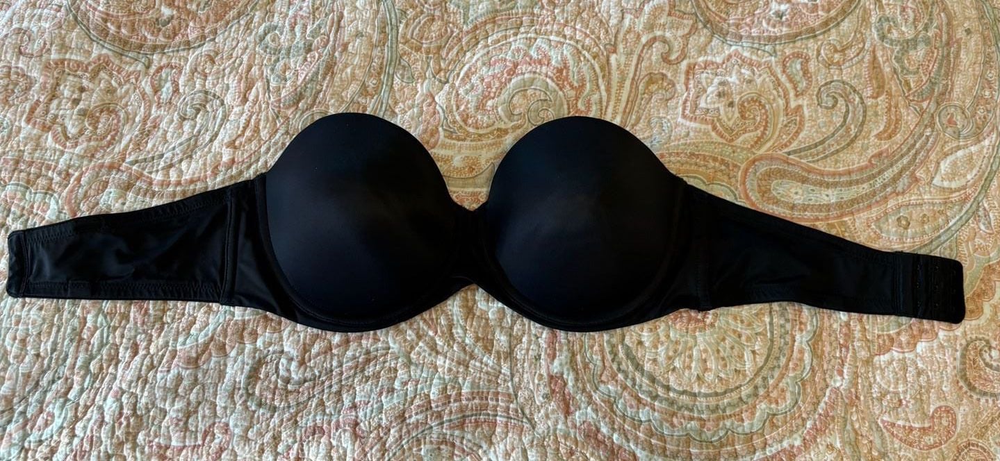 GUC Maidenform Self-Expressions Strapless Underwire Bra Size 38D, no straps 4