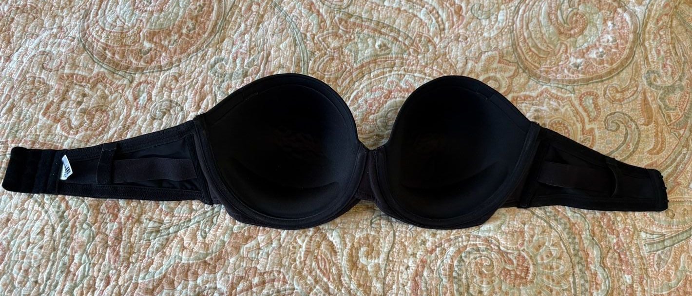 GUC Maidenform Self-Expressions Strapless Underwire Bra Size 38D, no straps 5