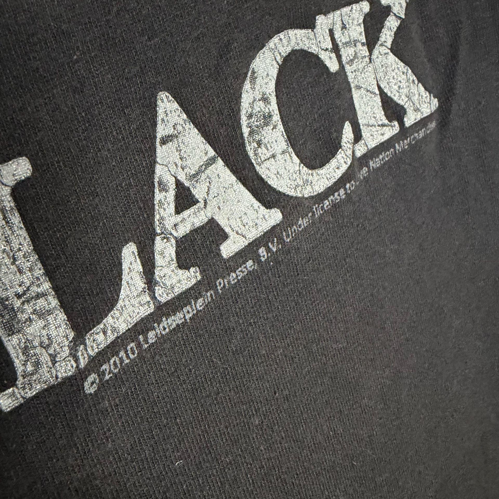 AC/DC Back In Black 2010 Band Tour Graphic T-Shirt 5