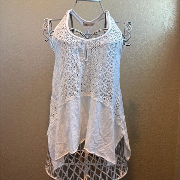 Hollister Crochet Tank top