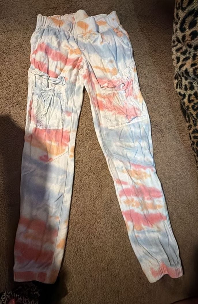 Young Fabulous & Broke Tie-Dye Cargo Jogger Pants 2