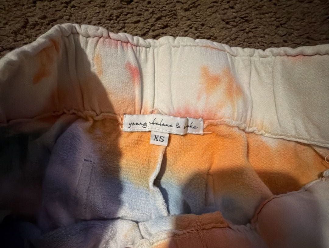 Young Fabulous & Broke Tie-Dye Cargo Jogger Pants 7
