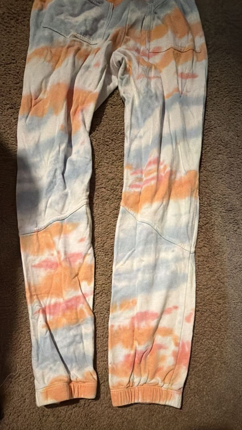 Young Fabulous & Broke Tie-Dye Cargo Jogger Pants 10