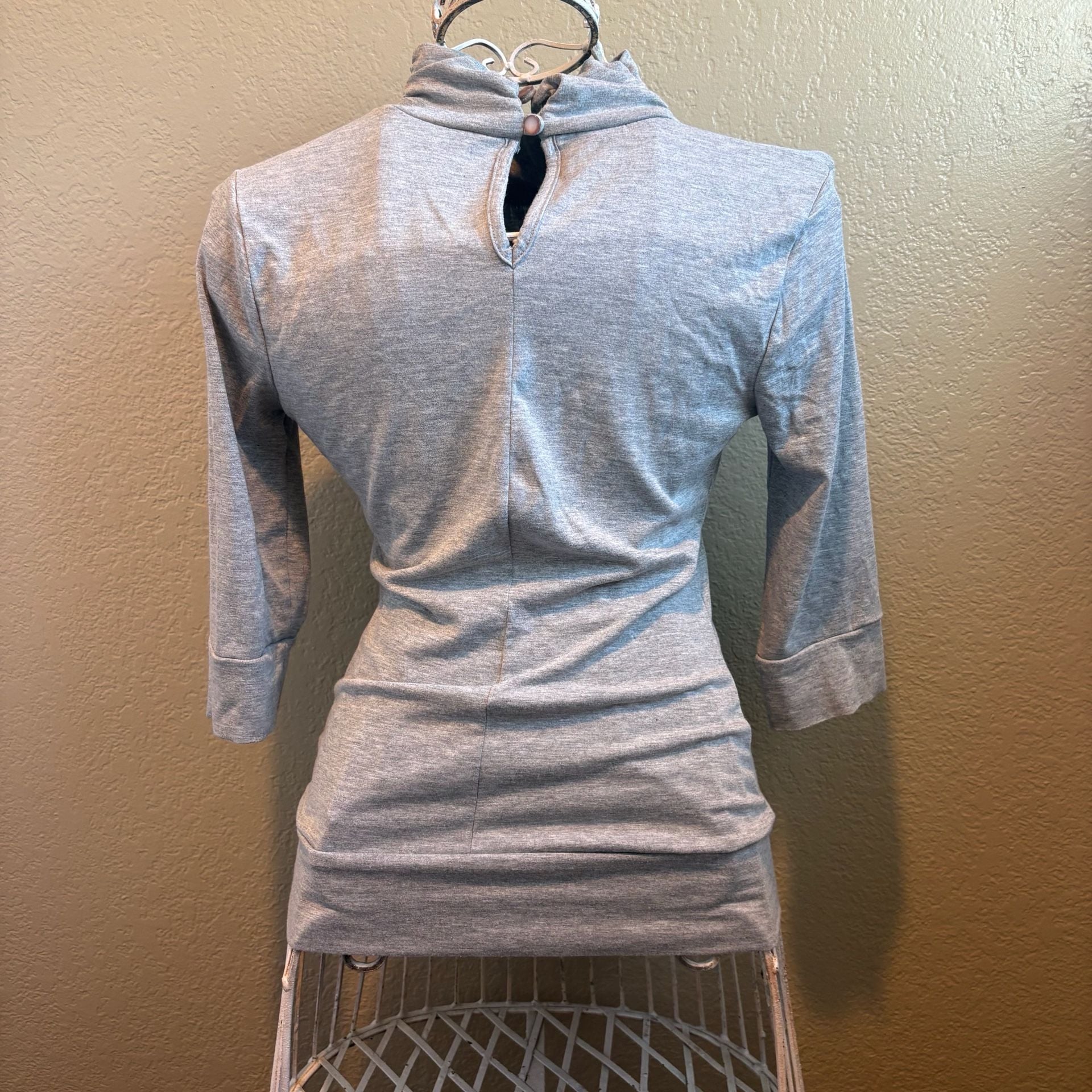Candie's Mock Neck 3/4 Sleeve Top 4