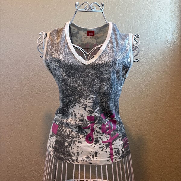 Y2K Grunge Graphic Top
