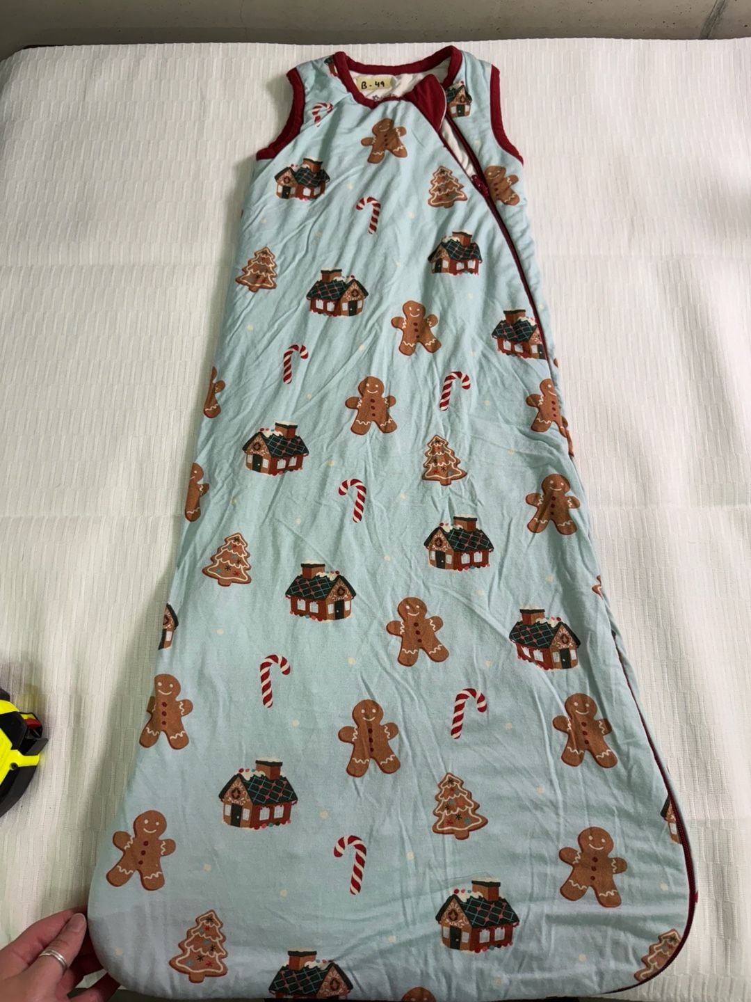 Larkspur Gingerbread House Print Baby Sleep Sack 6-18m 1tog 2