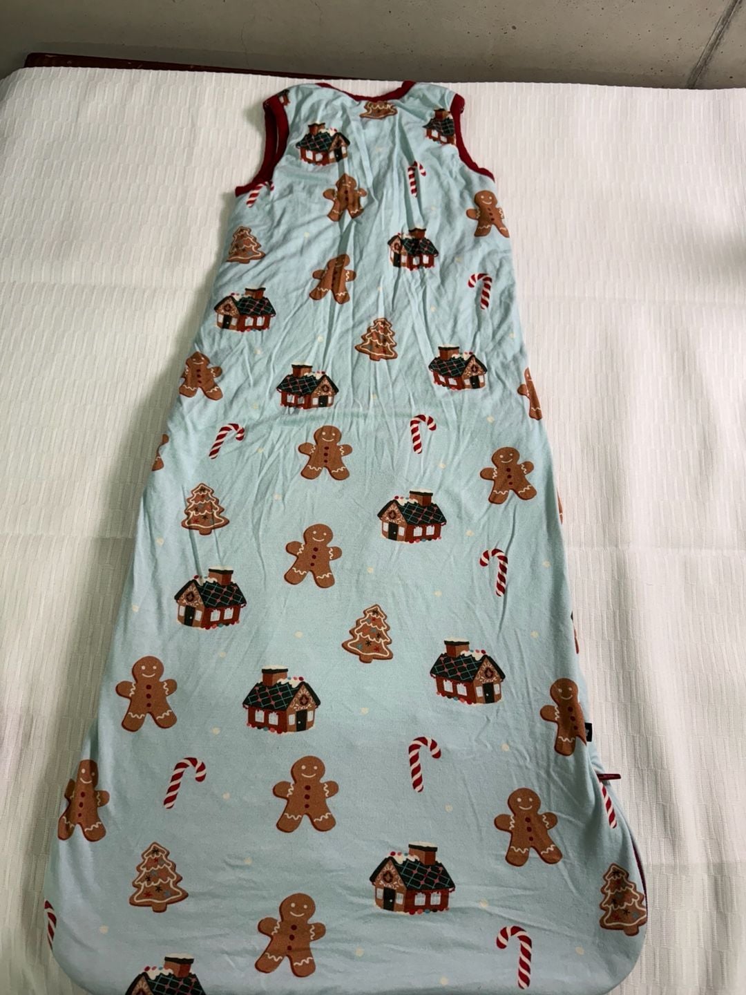 Larkspur Gingerbread House Print Baby Sleep Sack 6-18m 1tog 4