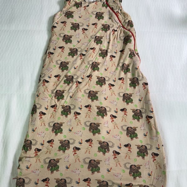 Bundle of Joy Company Moana Print Bamboo Wearable Blanket Sleep Sack 1.0 Tog