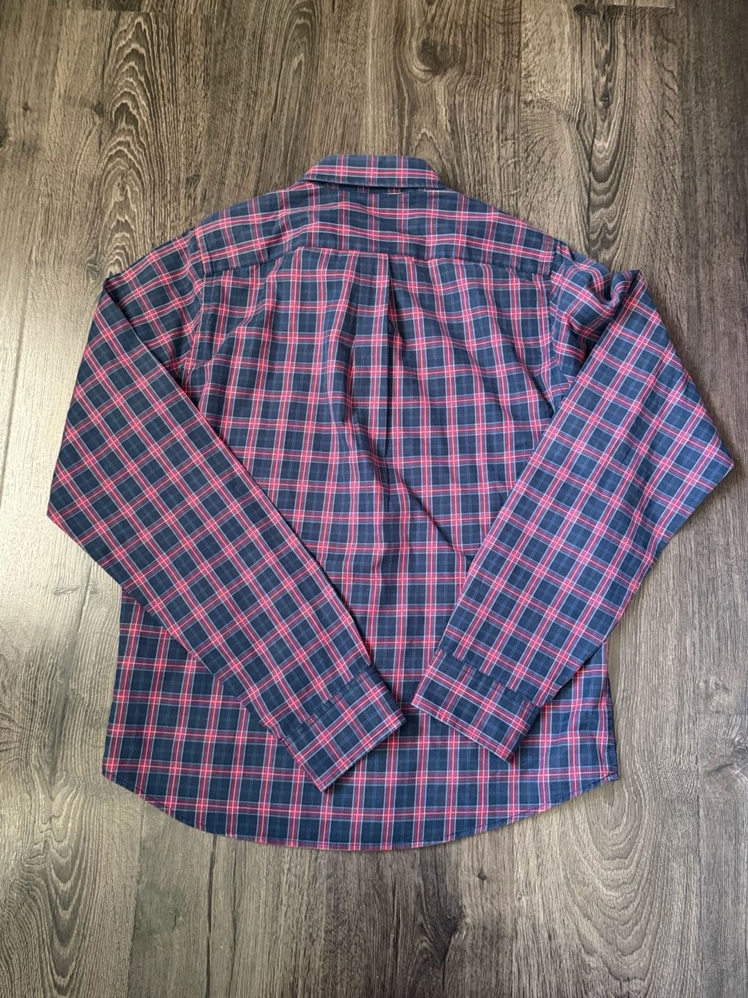 Abercrombie & Fitch Muscle Fit Long Sleeve Plaid Button Down Shirt 7