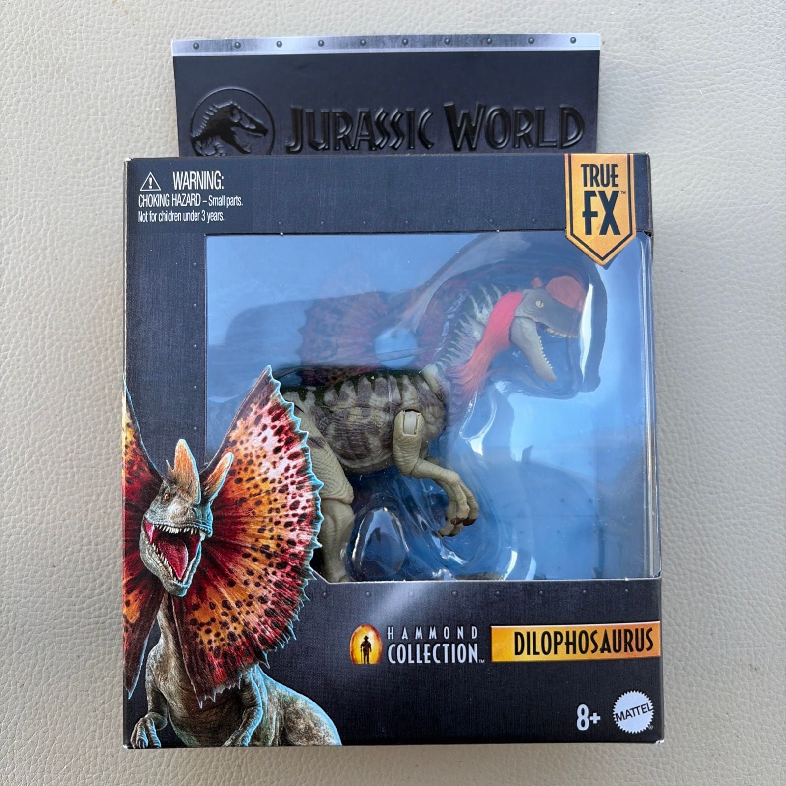 Mattel Jurassic World Rebirth Hammond Collection Dilophosaurus Action Figure (JKM93) 1