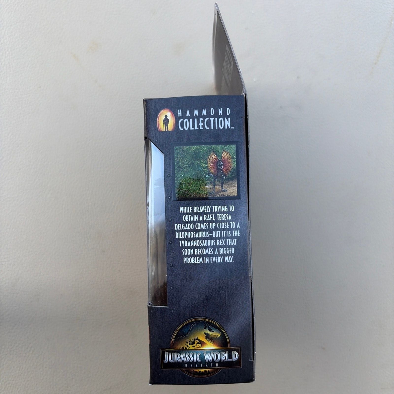 Mattel Jurassic World Rebirth Hammond Collection Dilophosaurus Action Figure (JKM93) 3