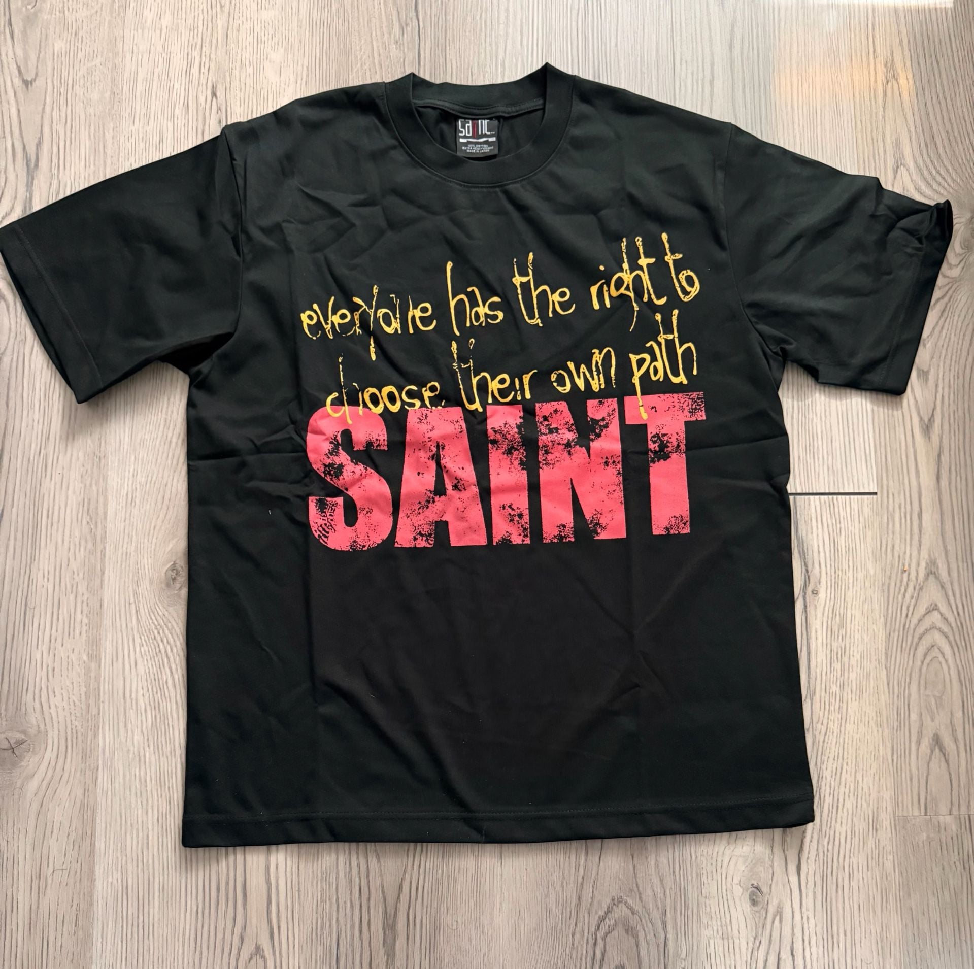 SAINT Mxxxxxx (Saint Michael) Heavyweight Graphic T-Shirt size Large 2