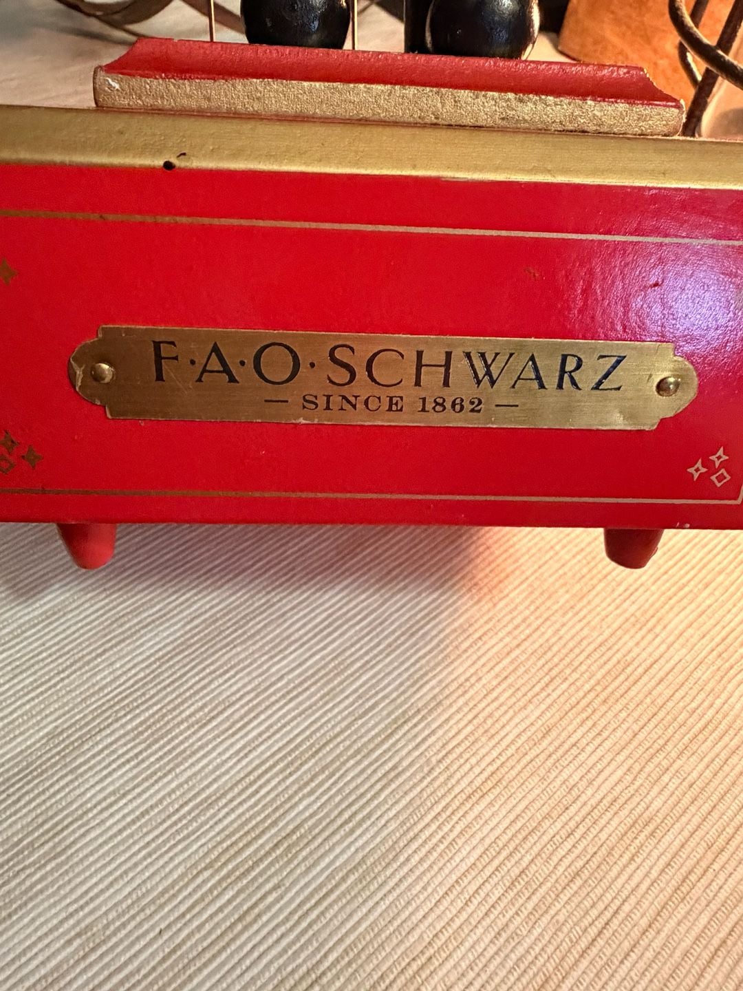 FAO Schwarz Musical Drummer Nutcracker Figurine 3