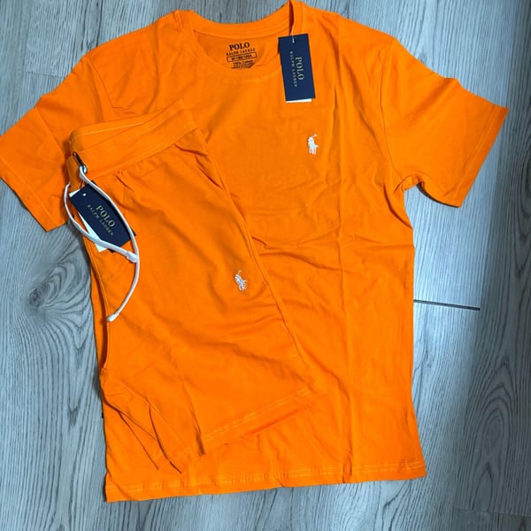 Polo Ralph Lauren Men's Jersey T-Shirt and Drawstring Shorts Set size Medium 