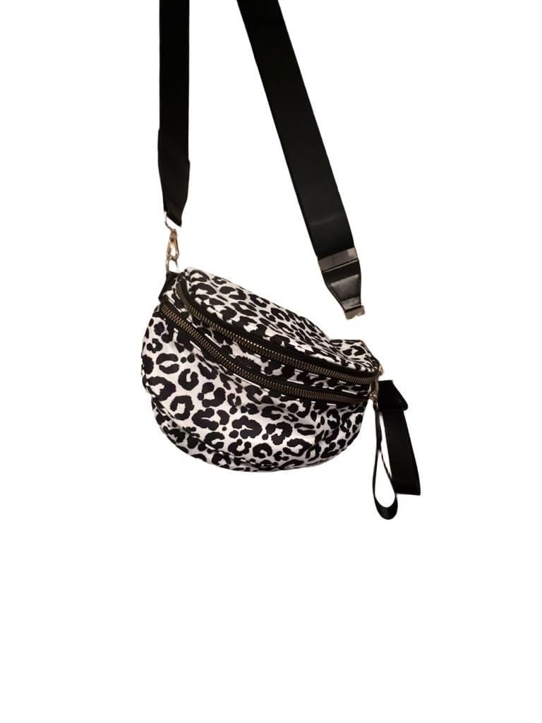 Do Everything In Love Nylon Leopard Print Crescent Crossbody Bag 2