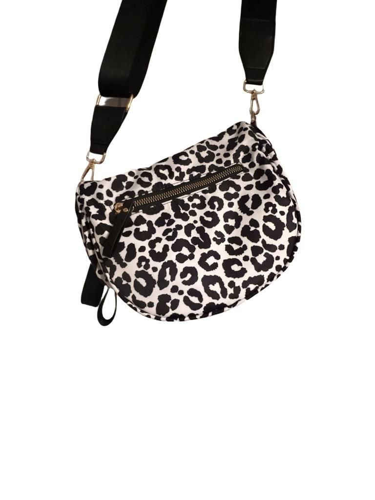 Do Everything In Love Nylon Leopard Print Crescent Crossbody Bag 3