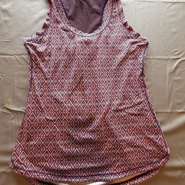 Calia by Carrie Underwood Women's Geometric Print Athletic Tank Top