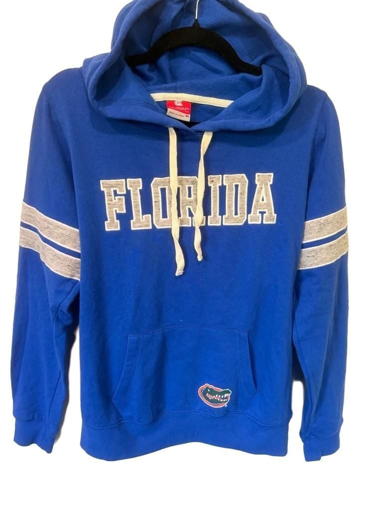 Colosseum Athletics Florida Gators Hoodie | Royal Blue | Size M | Applique Lettering
2