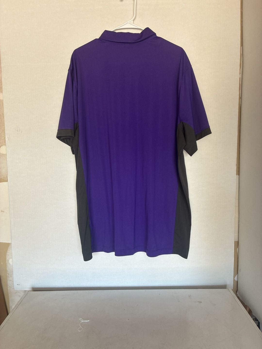Nike Men's LSU Tigers Dri-FIT Performance Golf Polo Shirt Purple Gold XXL 3