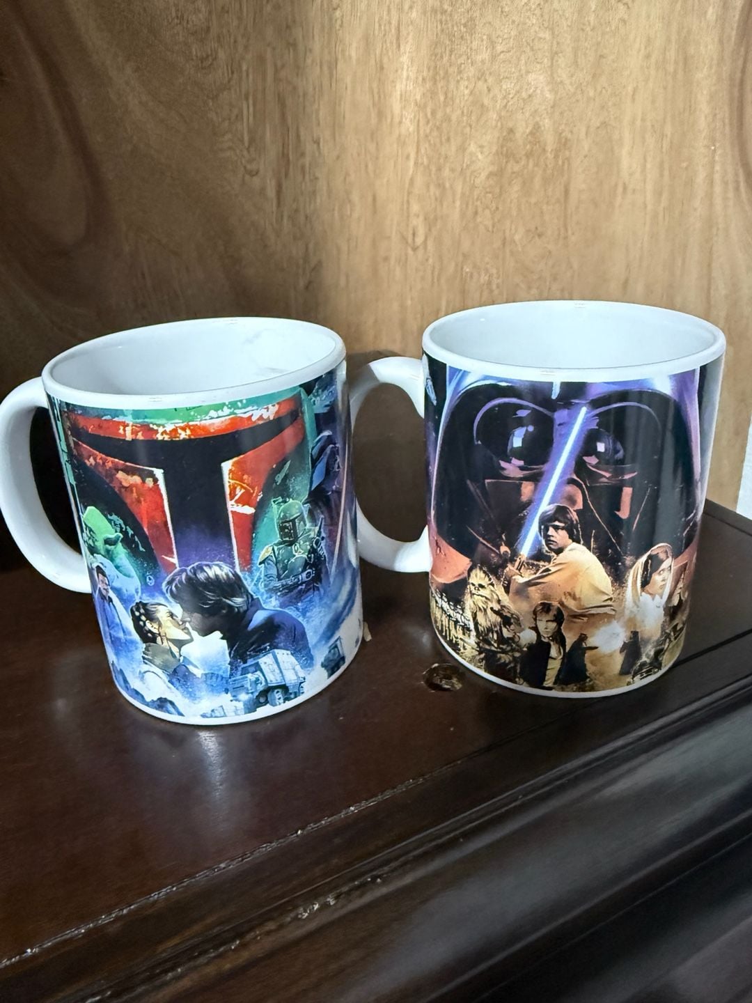 Set of 2 Star Wars Movie Poster Collage Coffee Mugs by Galerie 1
