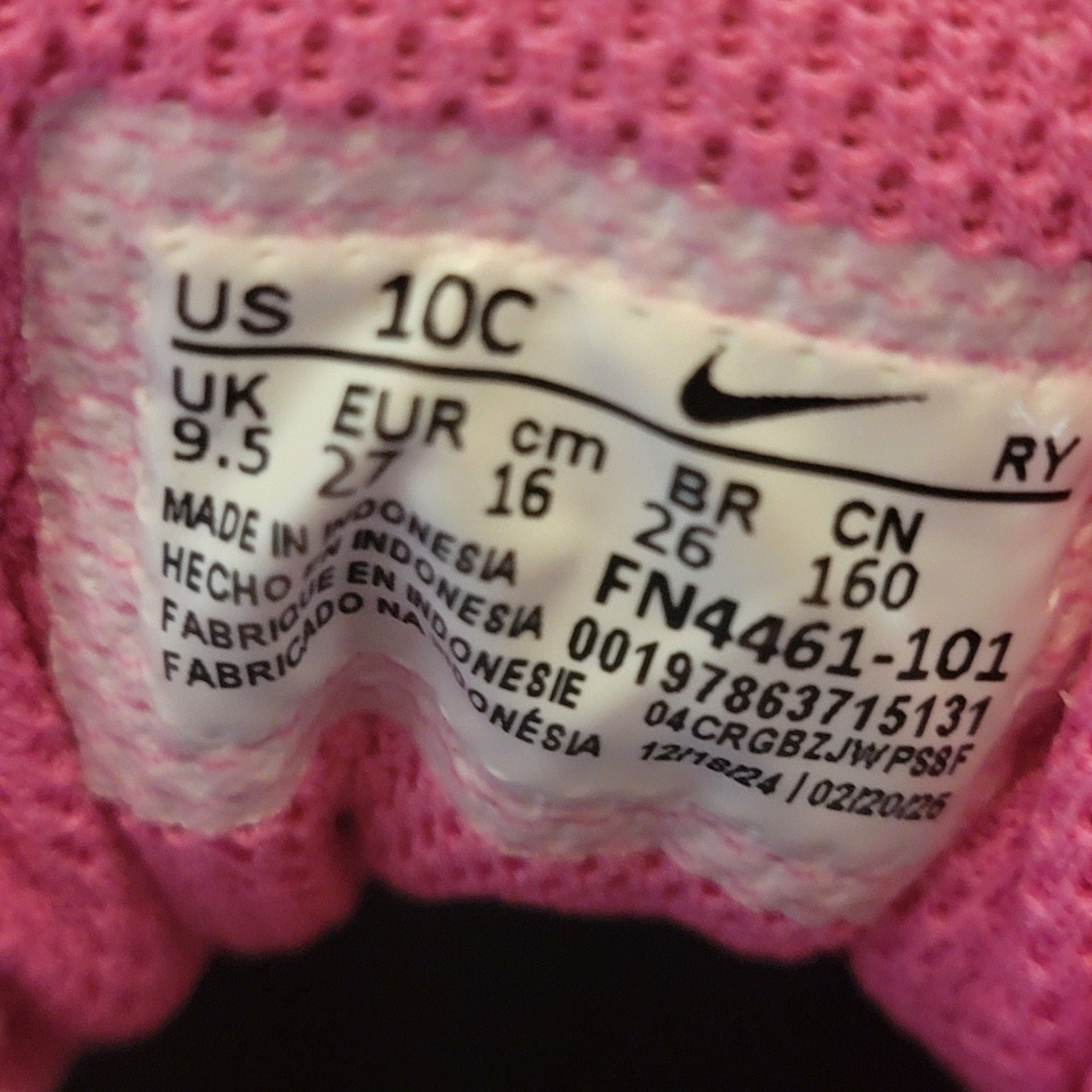 Nike Kids' Air Max Nova Little Kids' Sneakers White/Pink 7