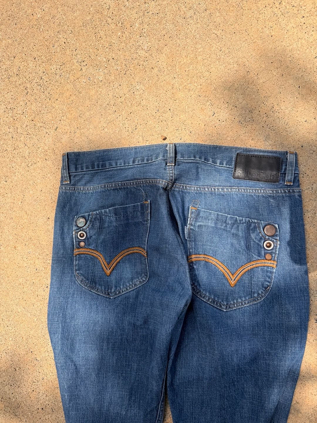 Levi's SilverTab Ltd. Vintage Y2K Raw Hem Denim Jeans 4