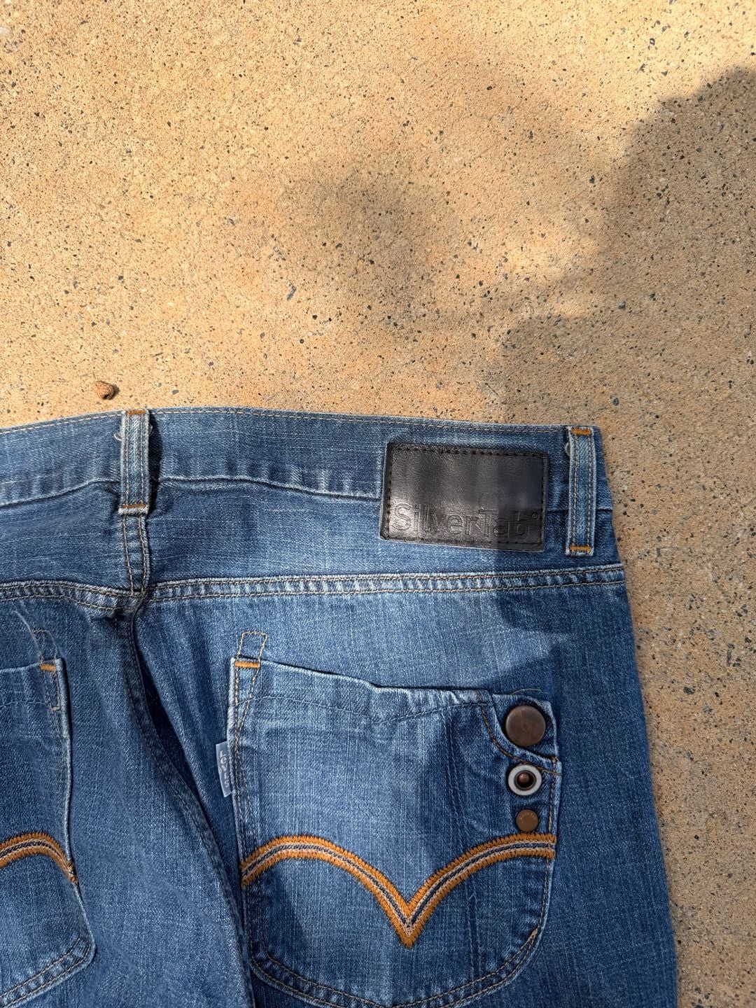 Levi's SilverTab Ltd. Vintage Y2K Raw Hem Denim Jeans 5