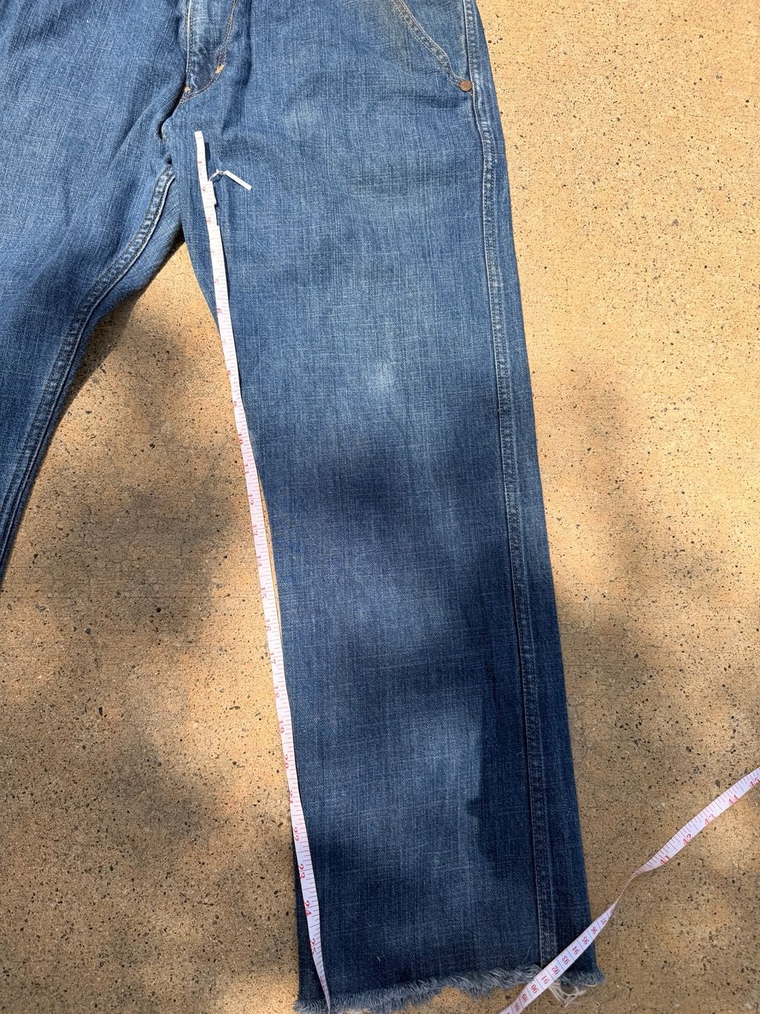 Levi's SilverTab Ltd. Vintage Y2K Raw Hem Denim Jeans 8