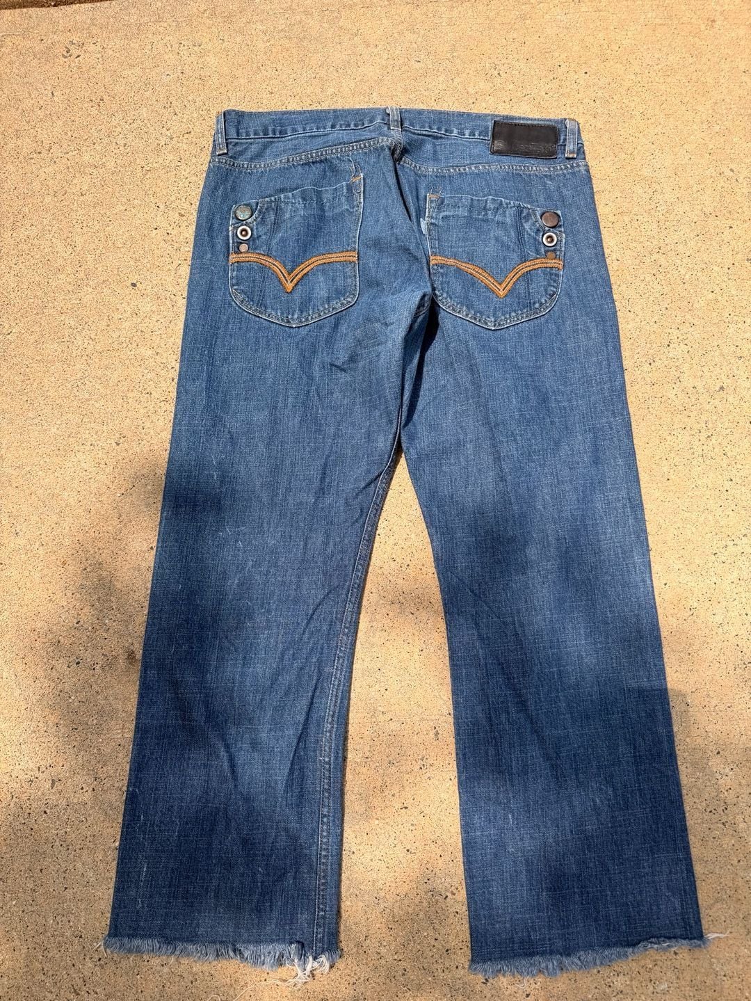 Levi's SilverTab Ltd. Vintage Y2K Raw Hem Denim Jeans 2
