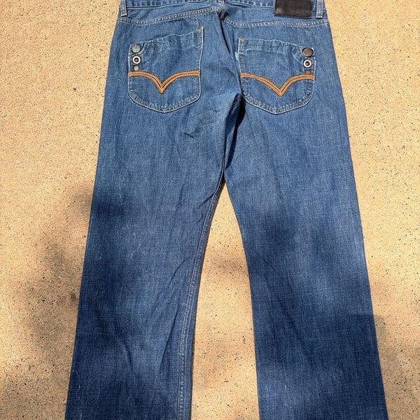 Levi's SilverTab Ltd. Vintage Y2K Raw Hem Denim Jeans