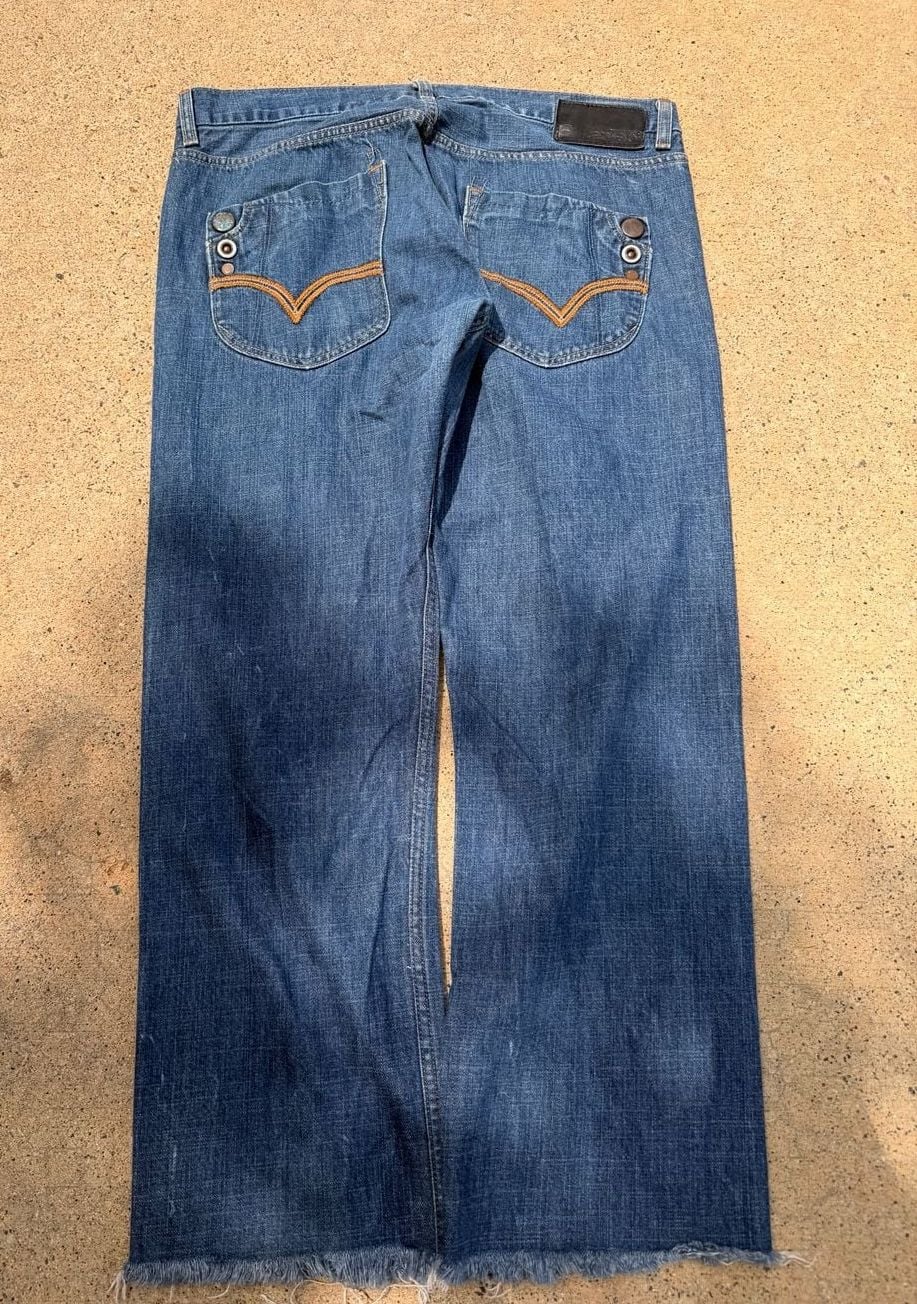 Levi's SilverTab Ltd. Vintage Y2K Raw Hem Denim Jeans 3