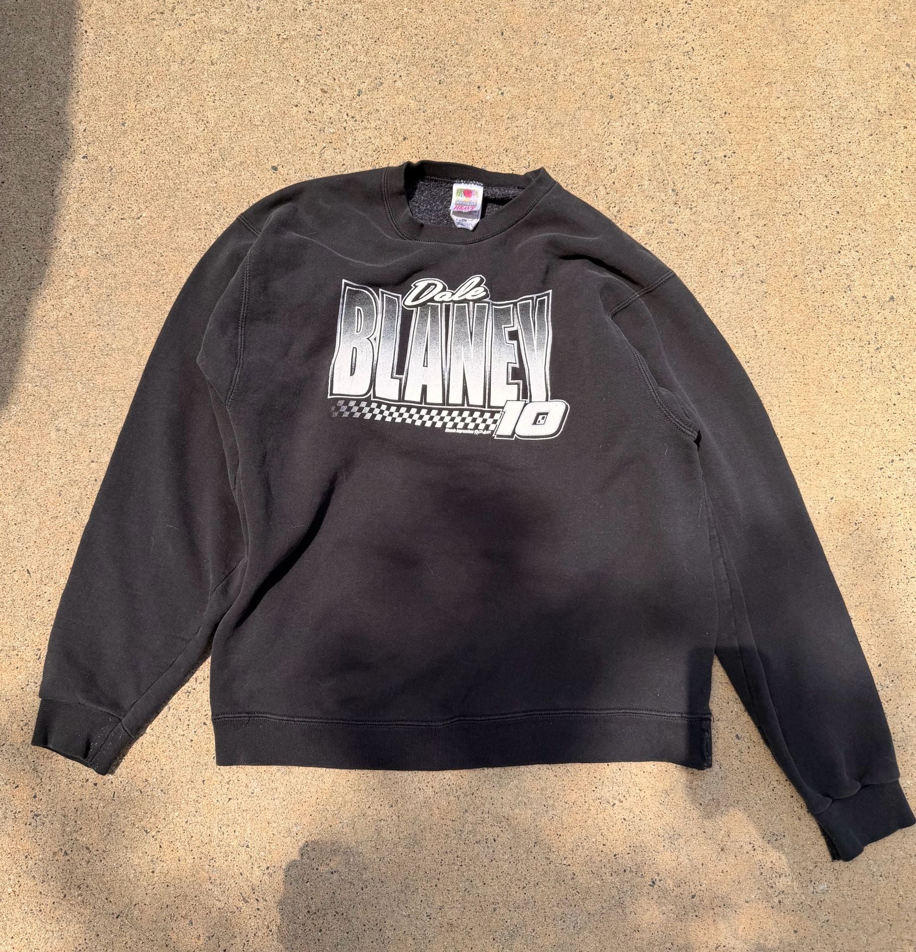 Vintage Dale Blaney #10 Racing Crewneck Sweatshirt 2