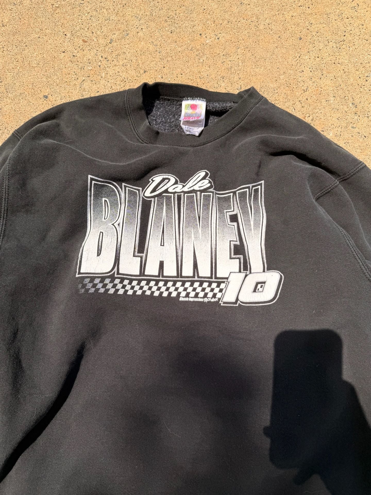 Vintage Dale Blaney #10 Racing Crewneck Sweatshirt 3
