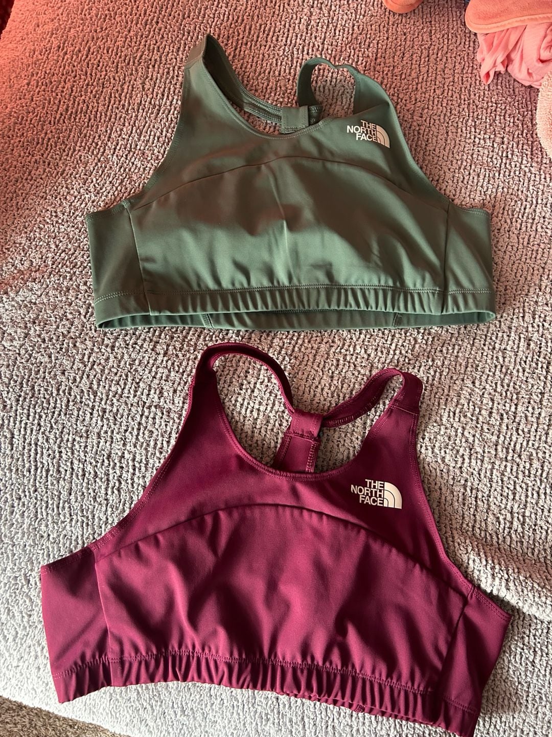 The North Face Girls' High-Neck Racerback Sports Bra Set 1