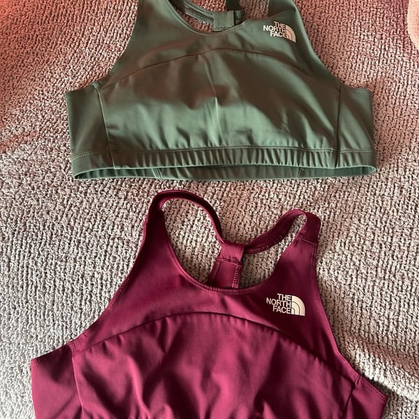 The North Face Girls' High-Neck Racerback Sports Bra Set