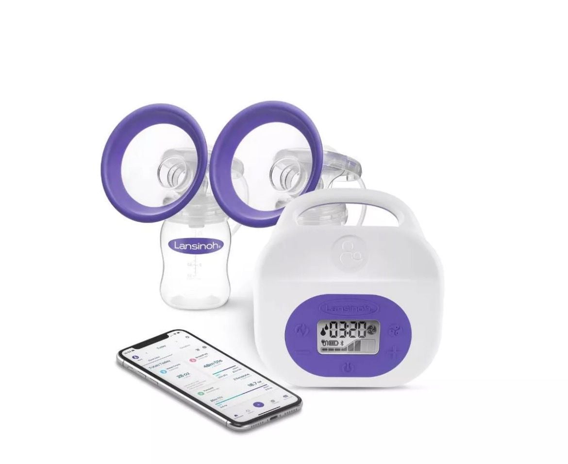 Lansinoh Smartpump 3.0 Double Electric Breast Pump with Bluetooth 1