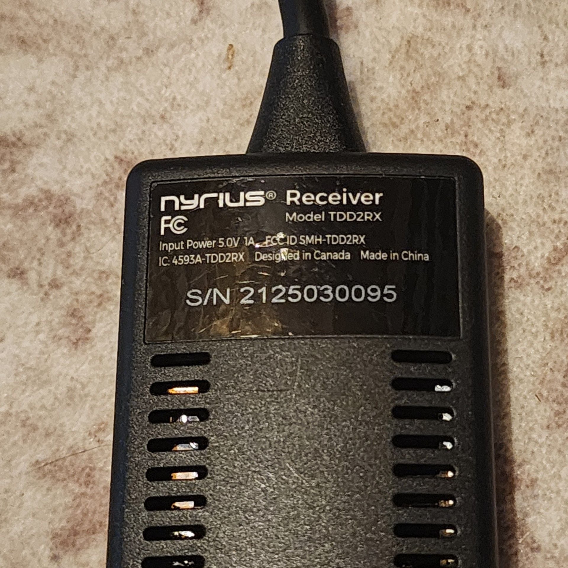 Nyrius TDD2RX Wireless HDMI Receiver Unit 3