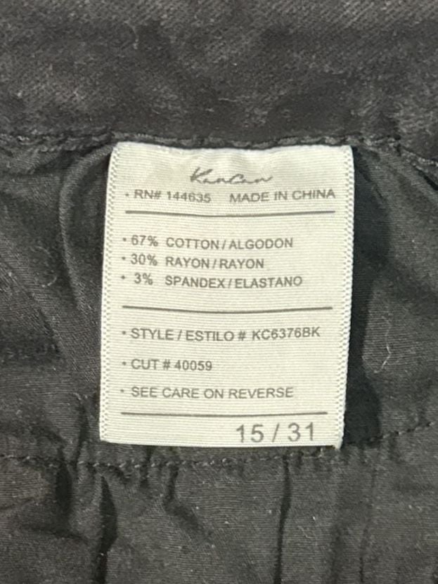Kancan Women's Black flare Jeans Style KC6376BK Size 15/31 3