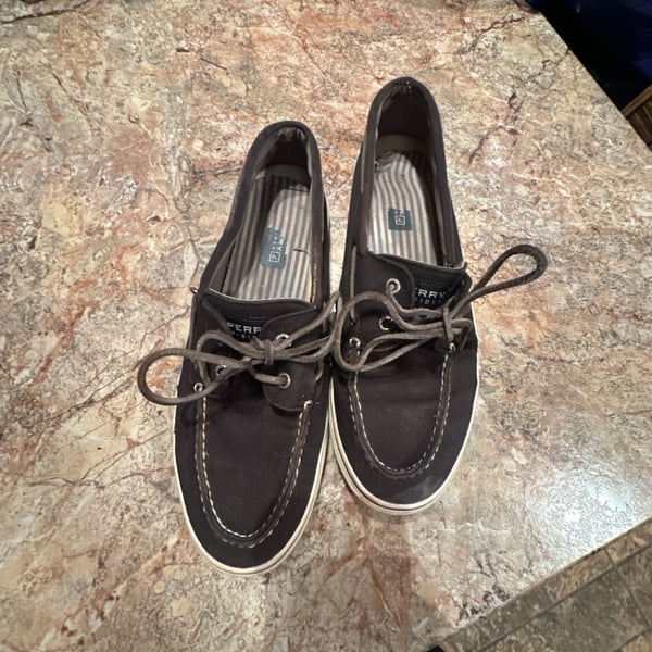 Sperry Top-Sider Bahama 2-Eye Canvas Boat Sneaker - Men's Size 11