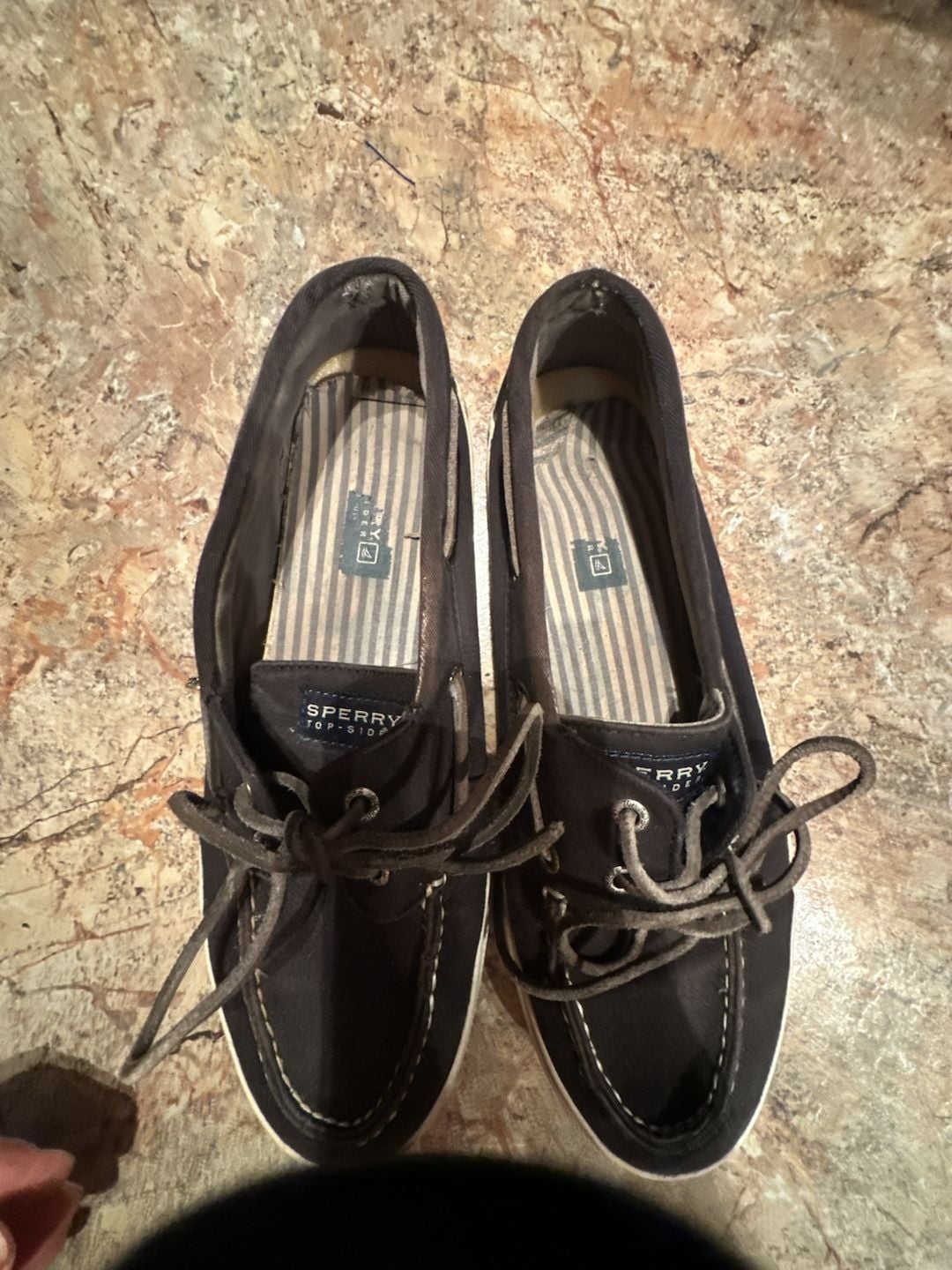 Sperry Top-Sider Bahama 2-Eye Canvas Boat Sneaker - Men's Size 11 7