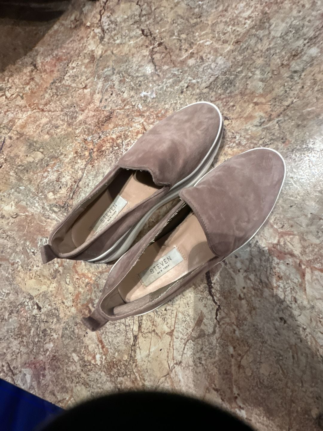 Steven New York Ayden Suede Slip-On Platform Sneakers 2