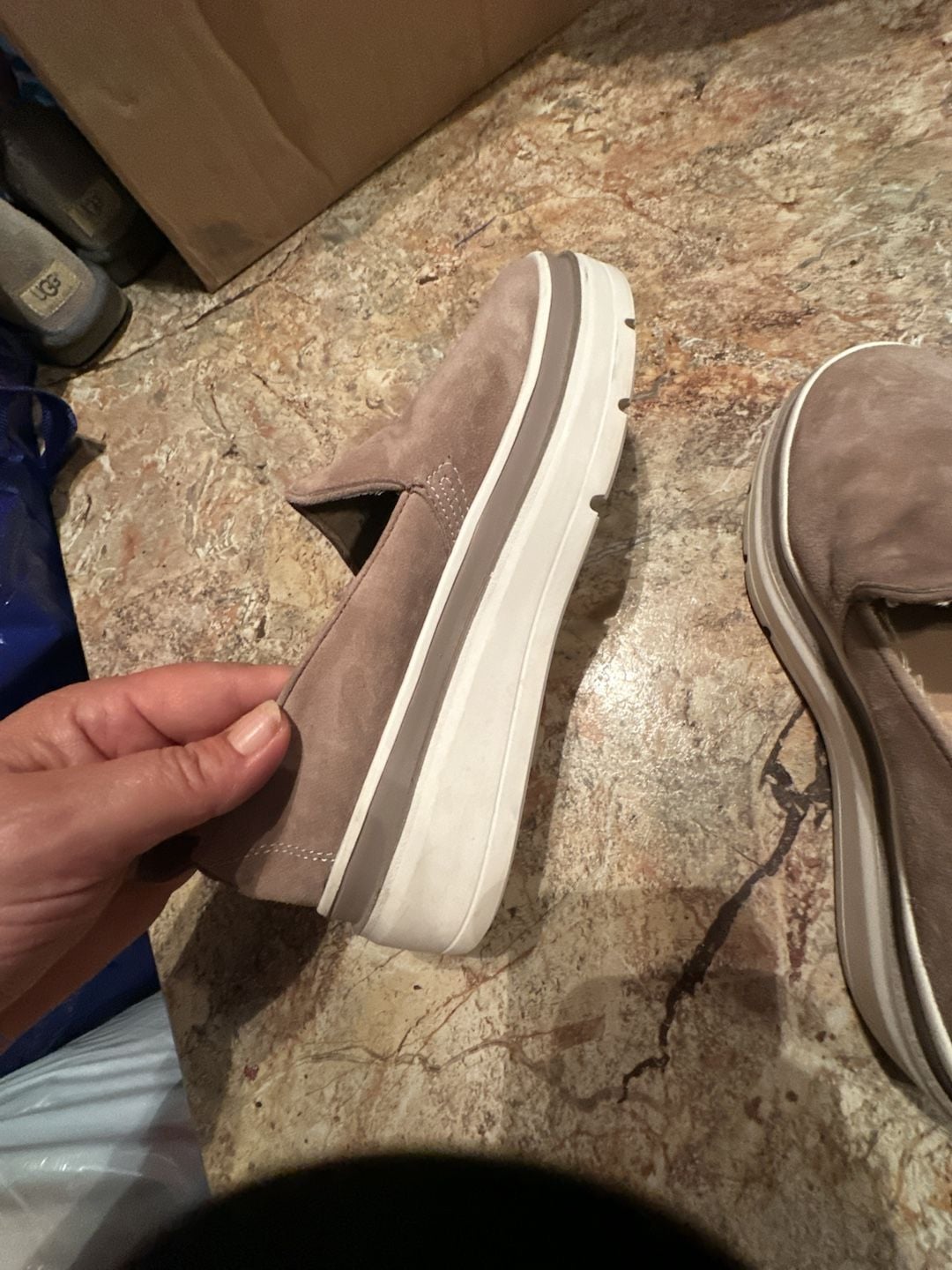 Steven New York Ayden Suede Slip-On Platform Sneakers 4