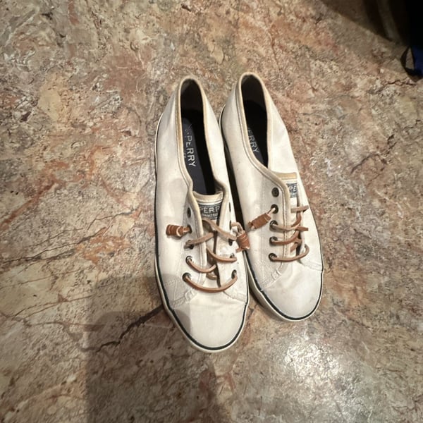 Sperry Women's Seacoast Canvas Sneakers with Leather Laces
