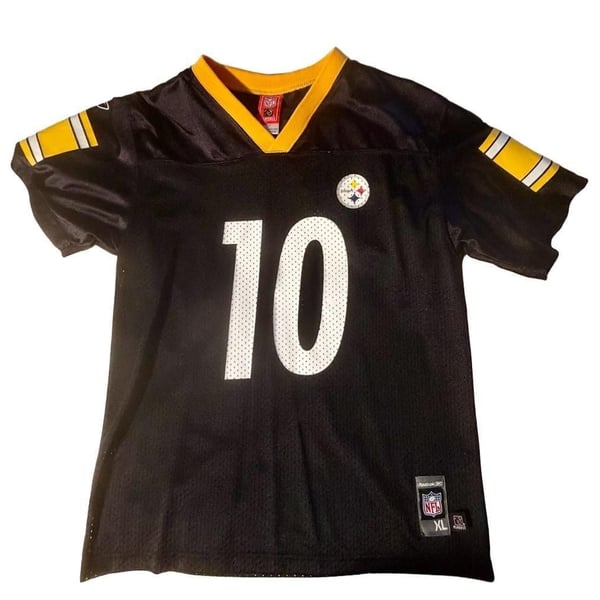 Reebok Pittsburgh Steelers Santonio Holmes #10 Youth Jersey XL