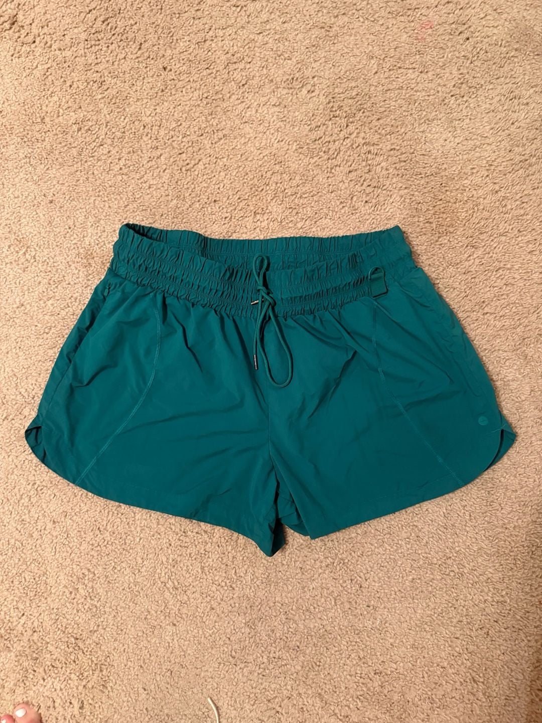 Avia Women's Hike Run Athletic Shorts with Zip Pocket 12
