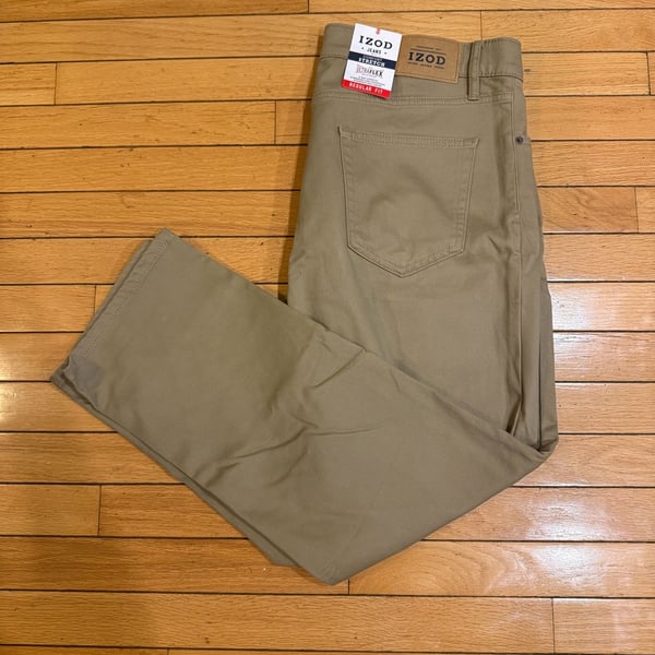 IZOD Comfort Stretch Ultraflex Regular Fit 5-Pocket Jeans