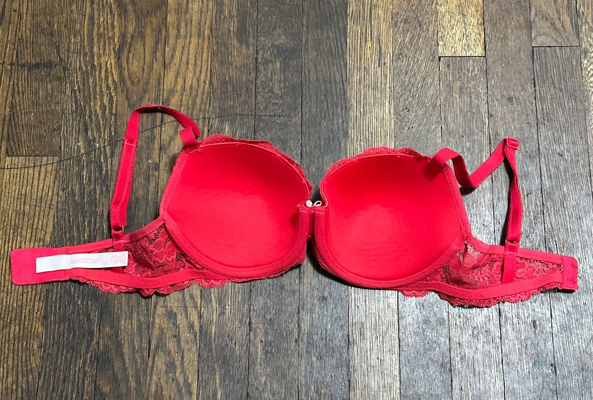 Victoria's Secret Dream Angels Lined Demi Bra 32DD Pink 7