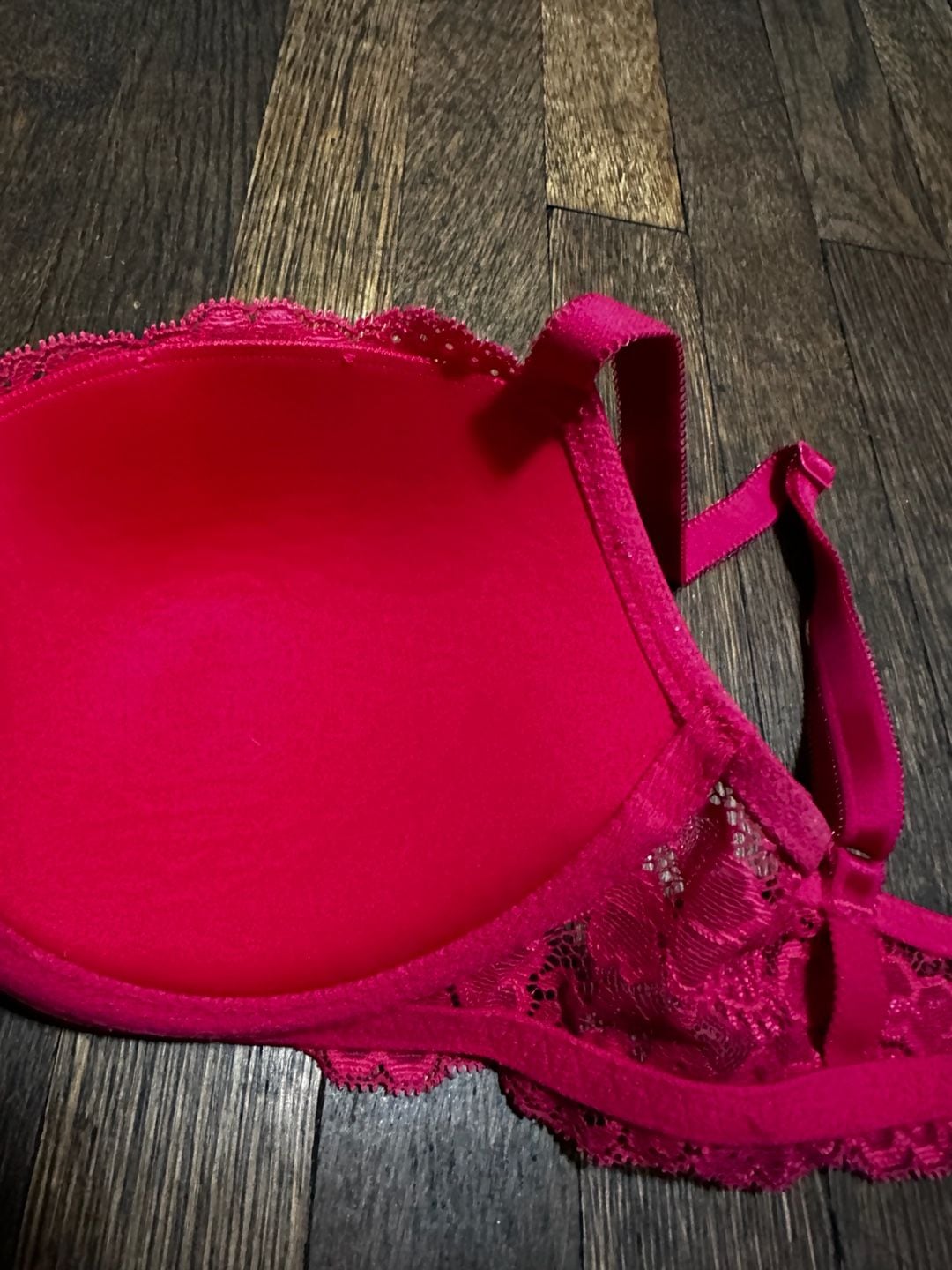 Victoria's Secret Dream Angels Lined Demi Bra 32DD Pink 12
