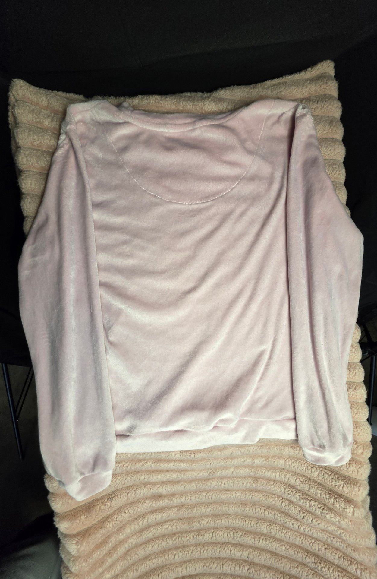 Juicy Couture Pink Velour Pajama Set XL 6