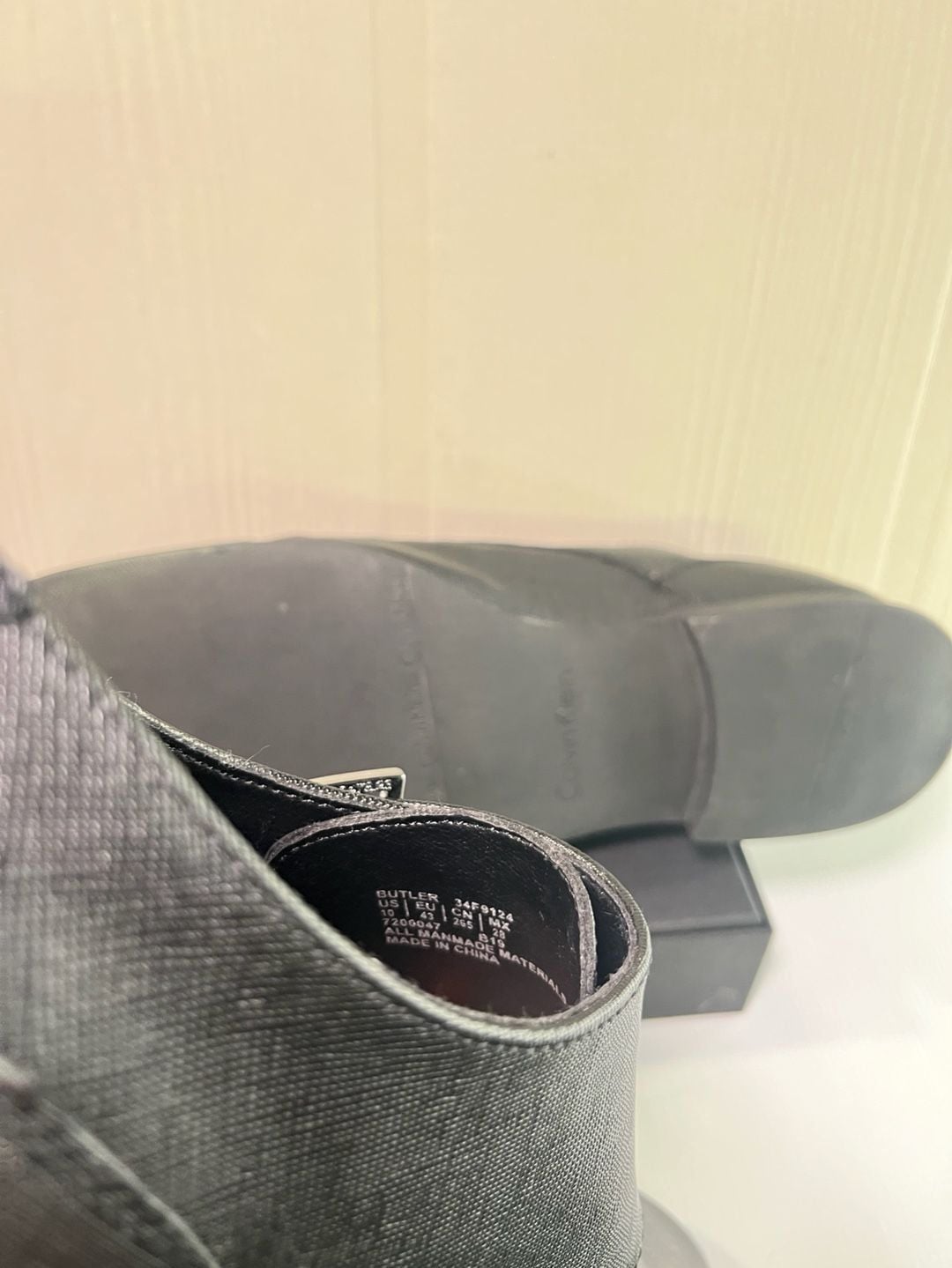 Calvin Klein Butler Monk Strap Shoes 7